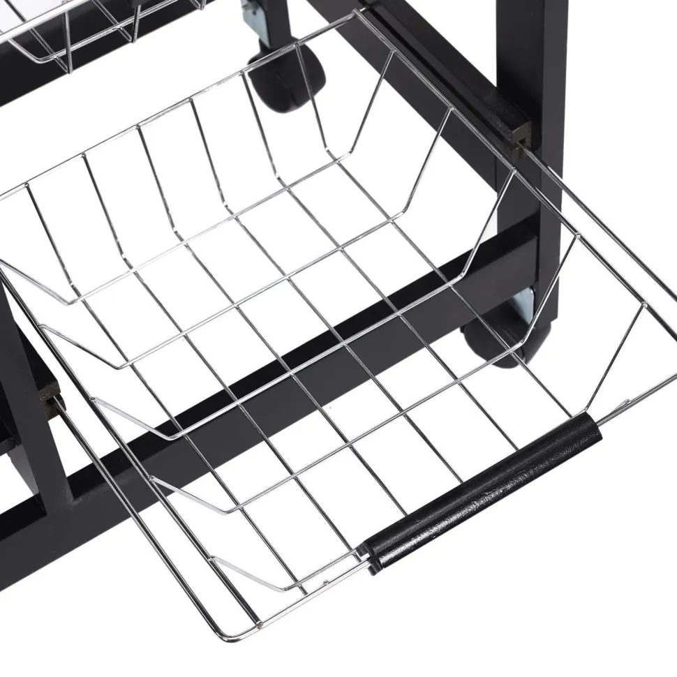 Wózek barek Troy czarny