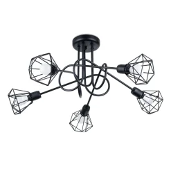 Żyrandol ARTEMIS 5S czarny