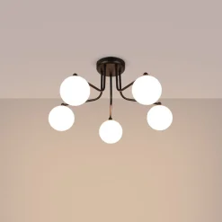 Żyrandol ASTRAL 5 czarny