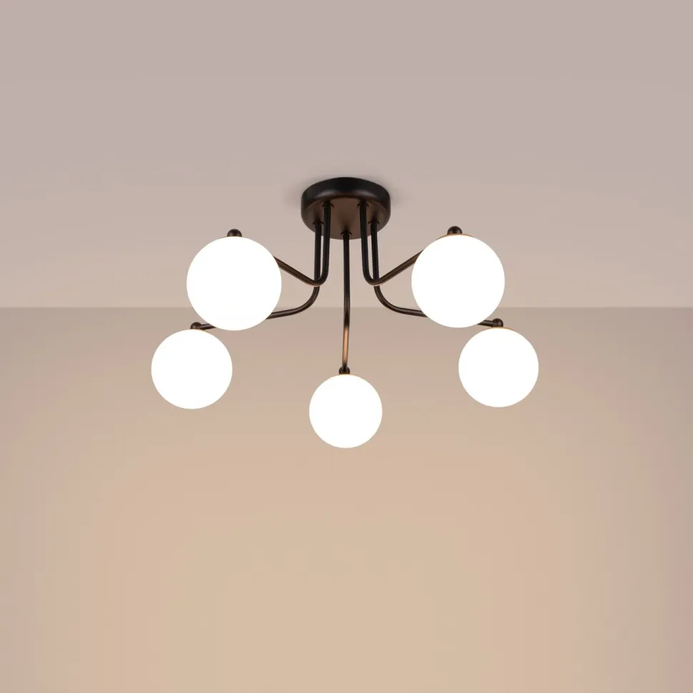 Żyrandol ASTRAL 5 czarny