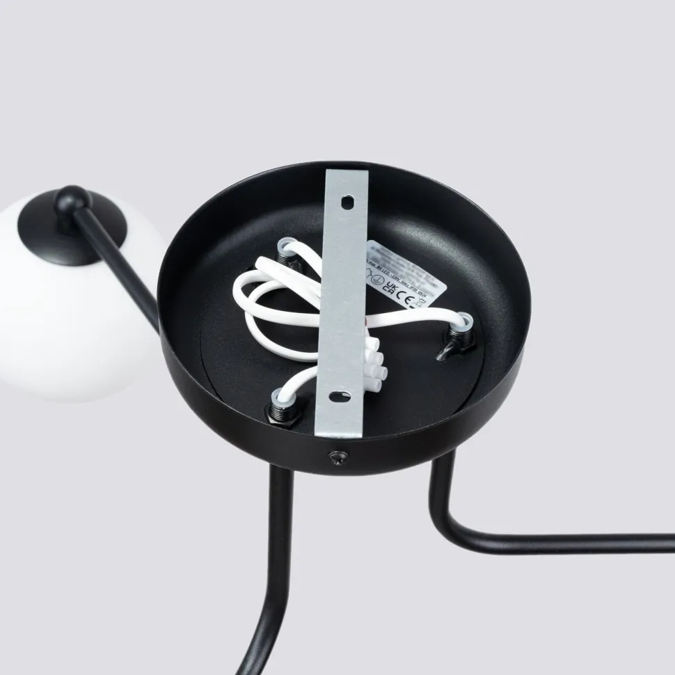 Żyrandol ASTRAL 3 czarny