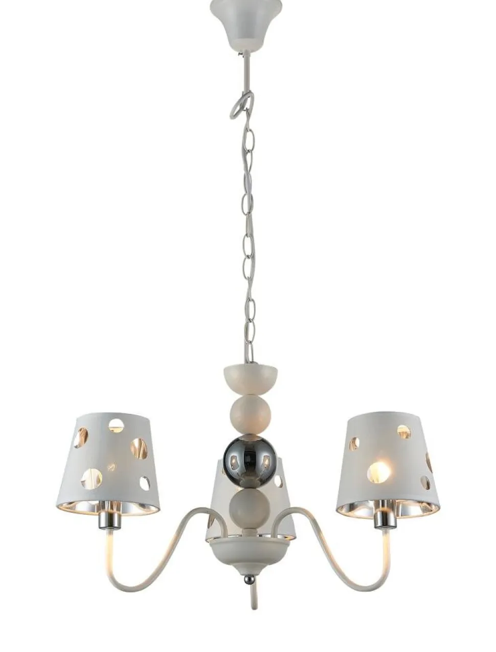 Żyrandol Batley Biały 3