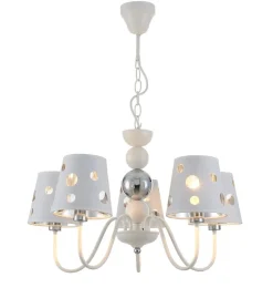 Żyrandol Batley Biały 5