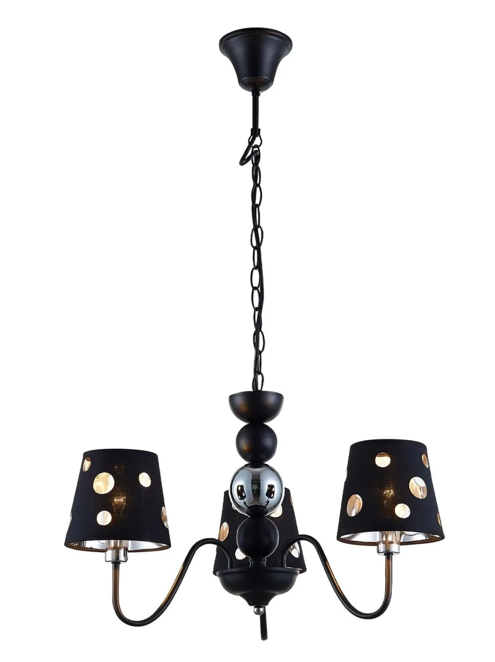Żyrandol Batley Czarny 3