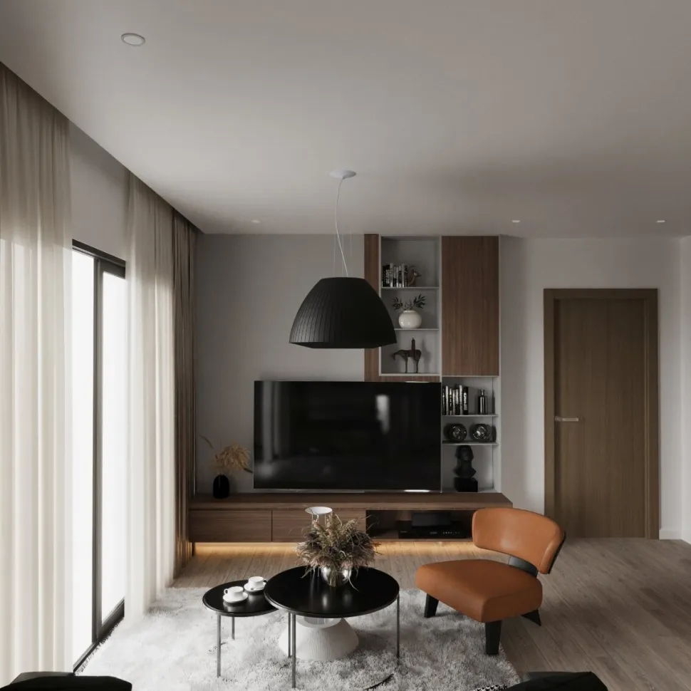 Żyrandol BELLA 60 czarny