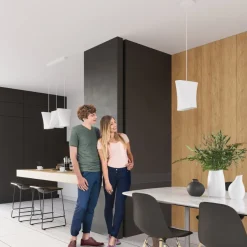 Żyrandol BLUM 3 biały