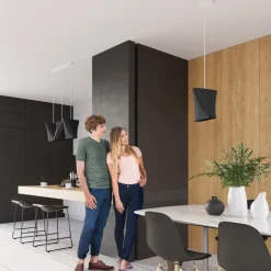 Żyrandol BLUM 3 czarny