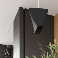 Żyrandol BLUM 3 czarny