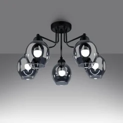 Żyrandol FILLAN 5 czarny