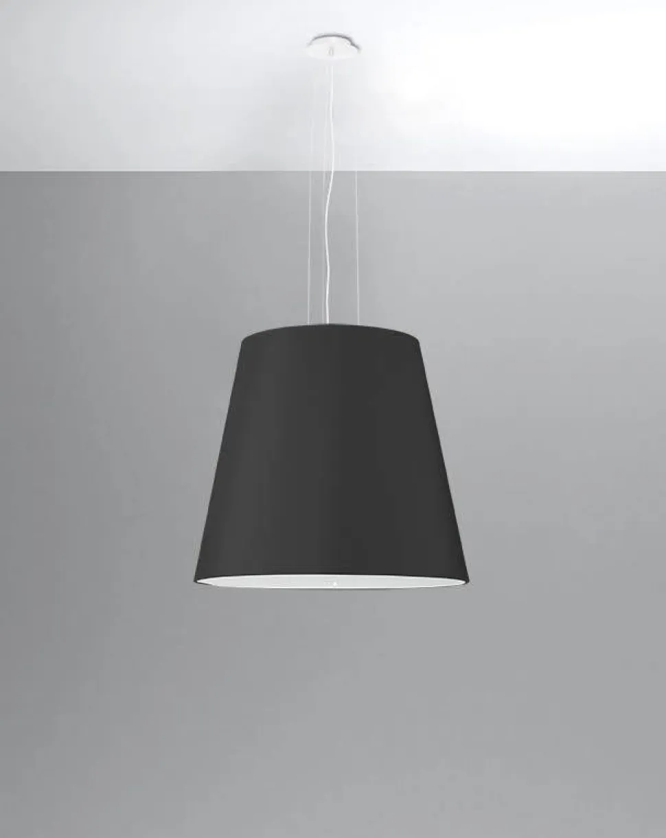 Żyrandol GENEVE 50 czarny