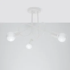 Żyrandol LOOP 3 biały