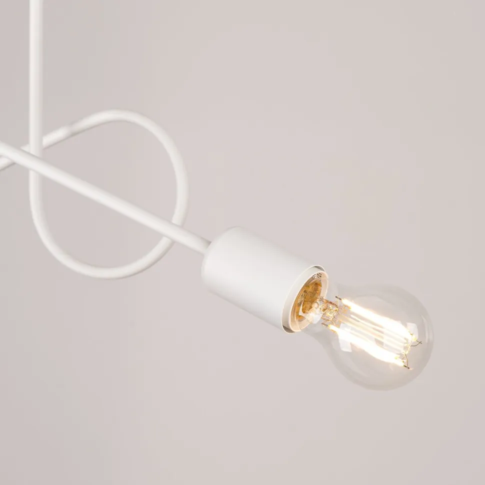 Żyrandol LOOP 2 biały