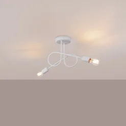 Żyrandol LOOP 2 biały