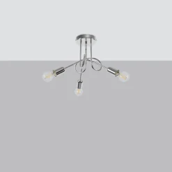 Żyrandol LOOP 3 chrom