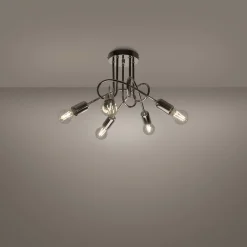 Żyrandol LOOP 5 chrom