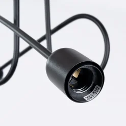 Żyrandol LOOP 2 czarny