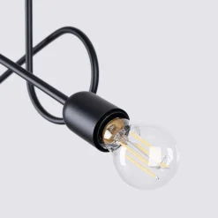 Żyrandol LOOP 2 czarny