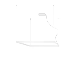 Żyrandol NELYA L biały LED 4000K