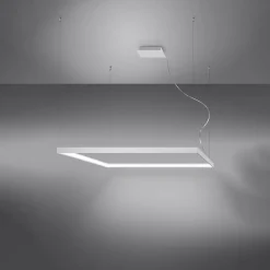 Żyrandol NELYA L biały LED 4000K