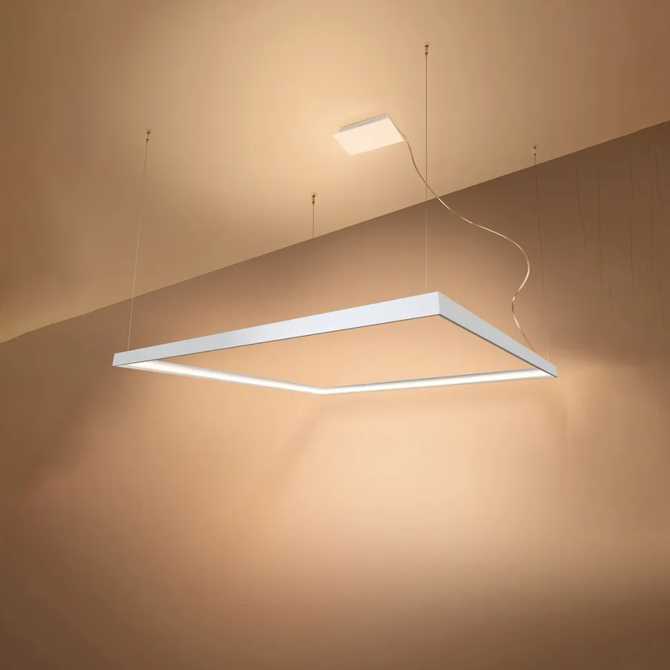 Żyrandol NELYA L biały LED 3000K