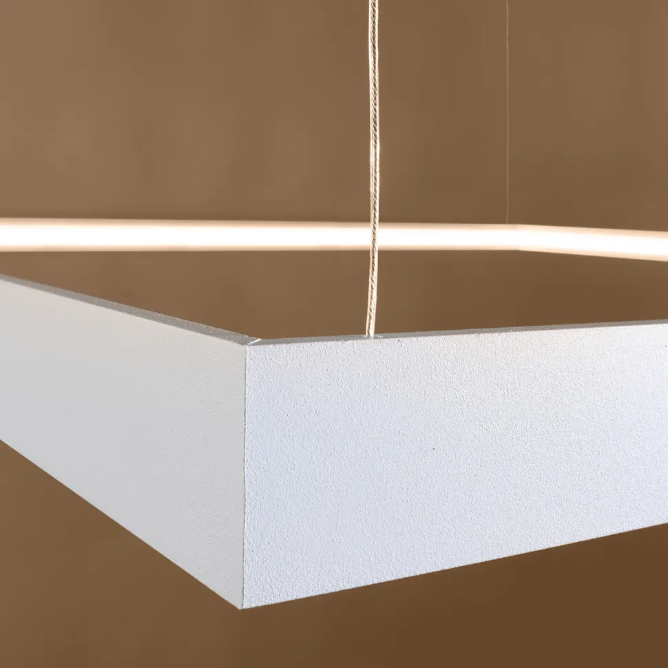 Żyrandol NELYA L biały LED 3000K