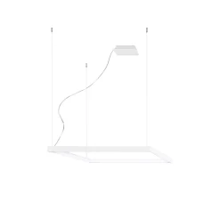 Żyrandol NELYA M biały LED 4000K