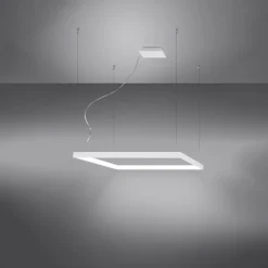 Żyrandol NELYA M biały LED 4000K