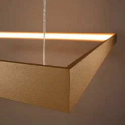 Żyrandol NELYA M złoty LED 3000K