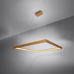 Żyrandol NELYA M złoty LED 4000K