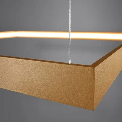 Żyrandol NELYA M złoty LED 4000K