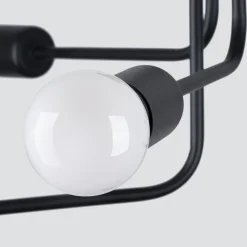 Żyrandol NORAH 6 czarny