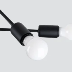 Żyrandol NORAH 4 czarny