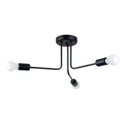 Żyrandol NORAH 3 czarny