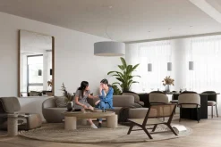 Żyrandol OTTO 60 biały