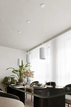 Żyrandol OTTO 60 biały