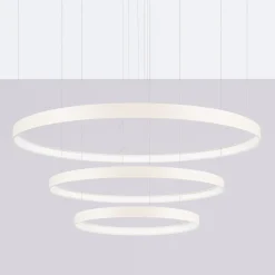 Żyrandol RIO 3 55/78/110 beżowy LED  3000K