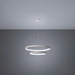 Żyrandol RIO 2 55/78 biały LED 4000K