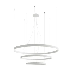 Żyrandol RIO 3 55/78/110 biały LED 3000K