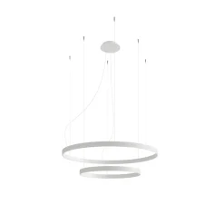 Żyrandol RIO 2 55/78 biały LED 3000K