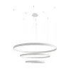 Żyrandol RIO 3 55/78/110 biały LED 4000K