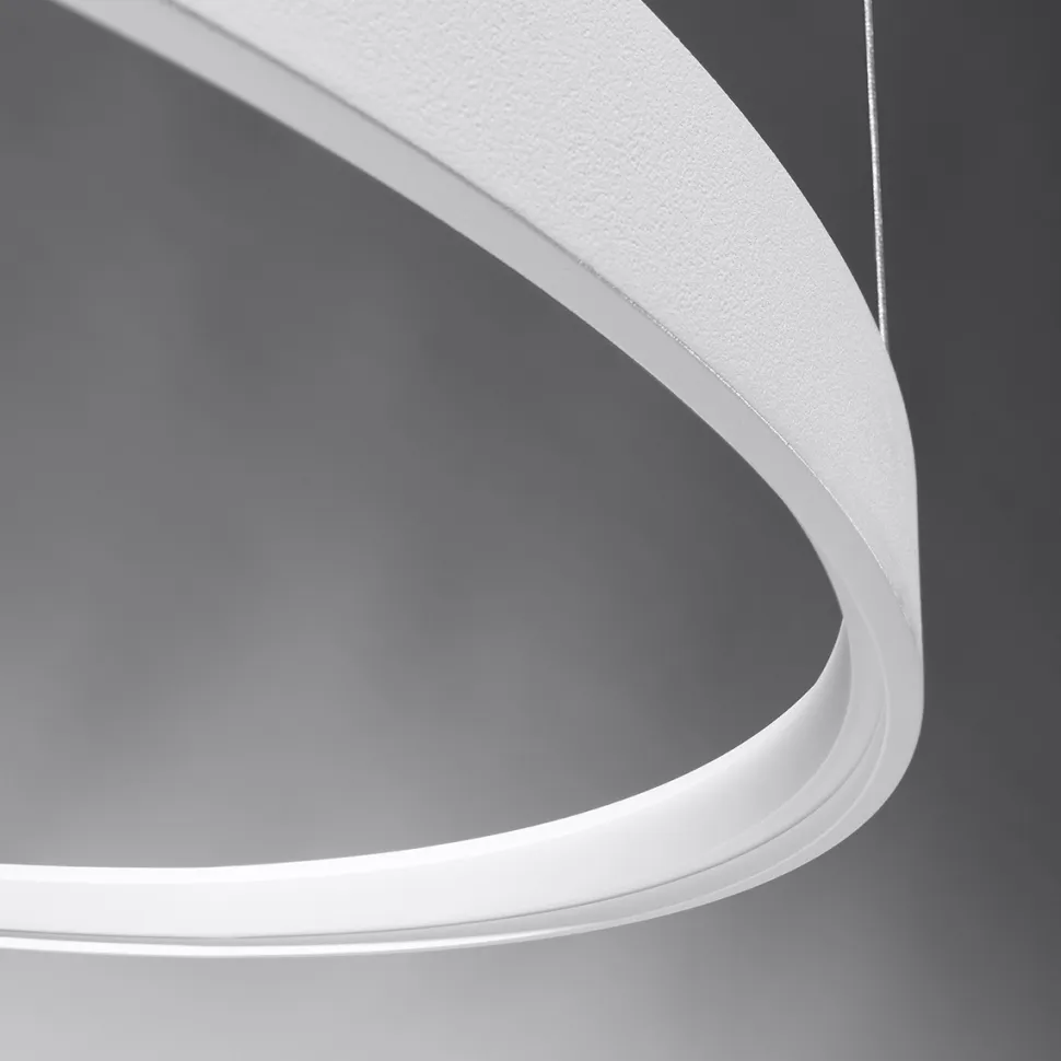 Żyrandol RIO 2 55/78 czarny LED 3000K