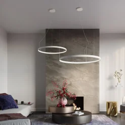 Żyrandol RIO 78 biały LED 3000K