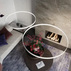 Żyrandol RIO 55 biały LED 3000K