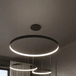 Żyrandol RIO 110 czarny LED 4000K