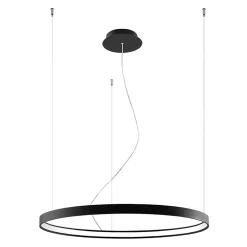 Żyrandol RIO 78 czarny LED 3000K