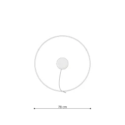 Żyrandol RIO 78 czarny LED 3000K