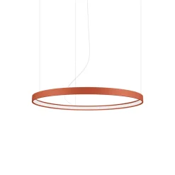 Żyrandol RIO 78 ochra czerwona LED 4000K