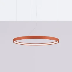 Żyrandol RIO 78 ochra czerwona LED 4000K