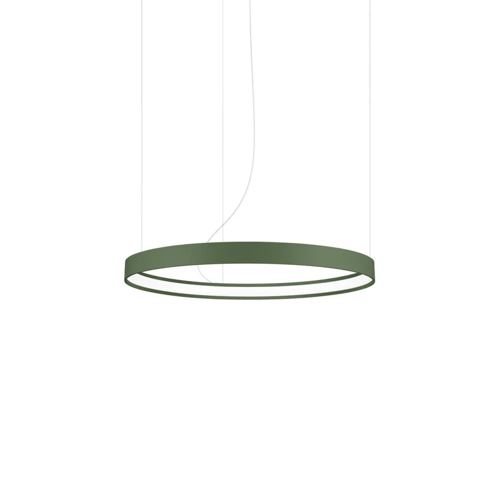 Żyrandol RIO 55 zielona oliwka LED 3000K