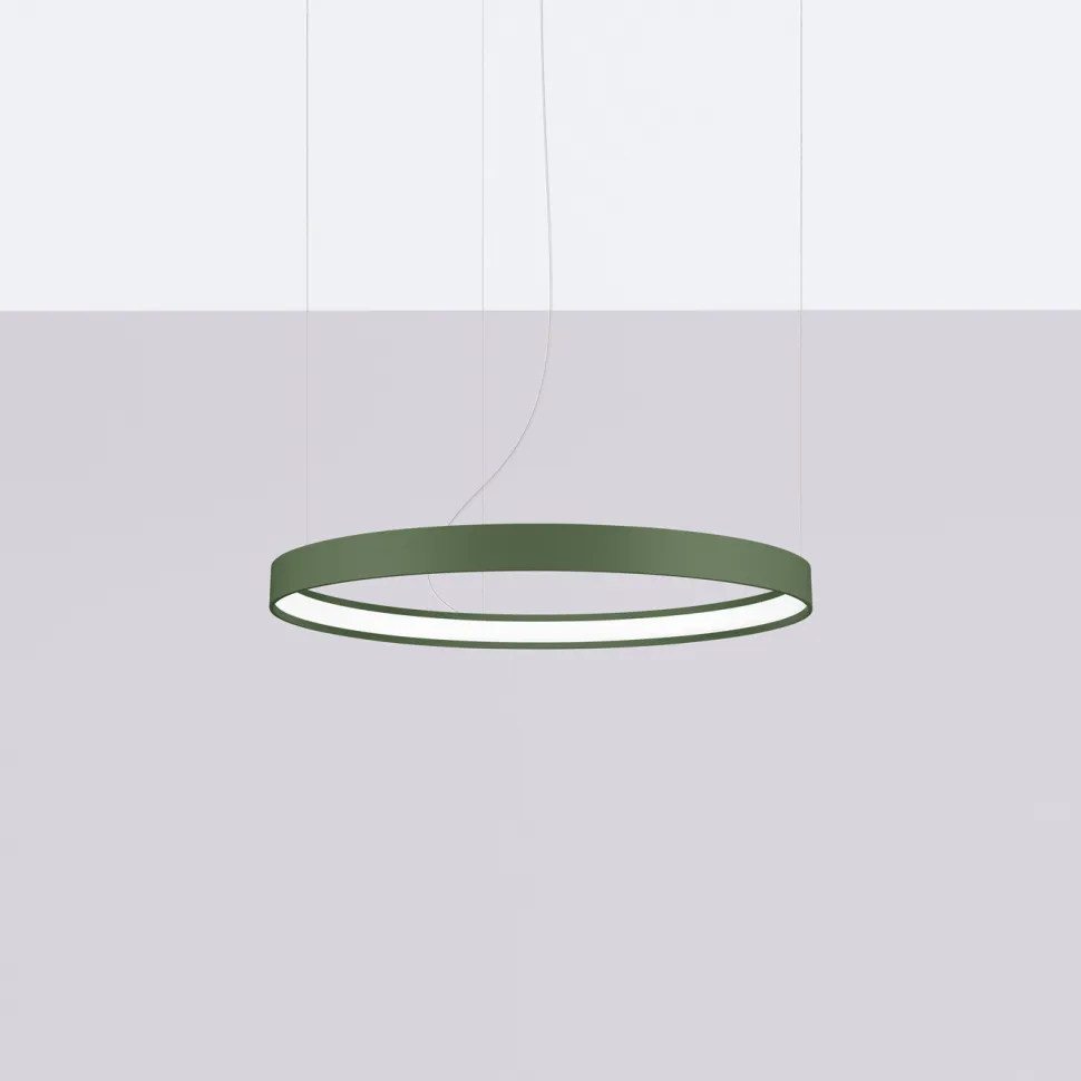 Żyrandol RIO 55 zielona oliwka LED 3000K